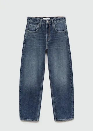 MANGO High - Rise Balloon Jeans - Smgarment's