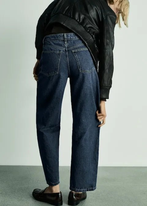 MANGO High - Rise Balloon Jeans - Smgarment's