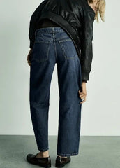 MANGO High - Rise Balloon Jeans - Smgarment's