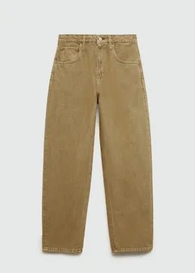 MANGO High - Waist Balloon Jeans - Smgarment's