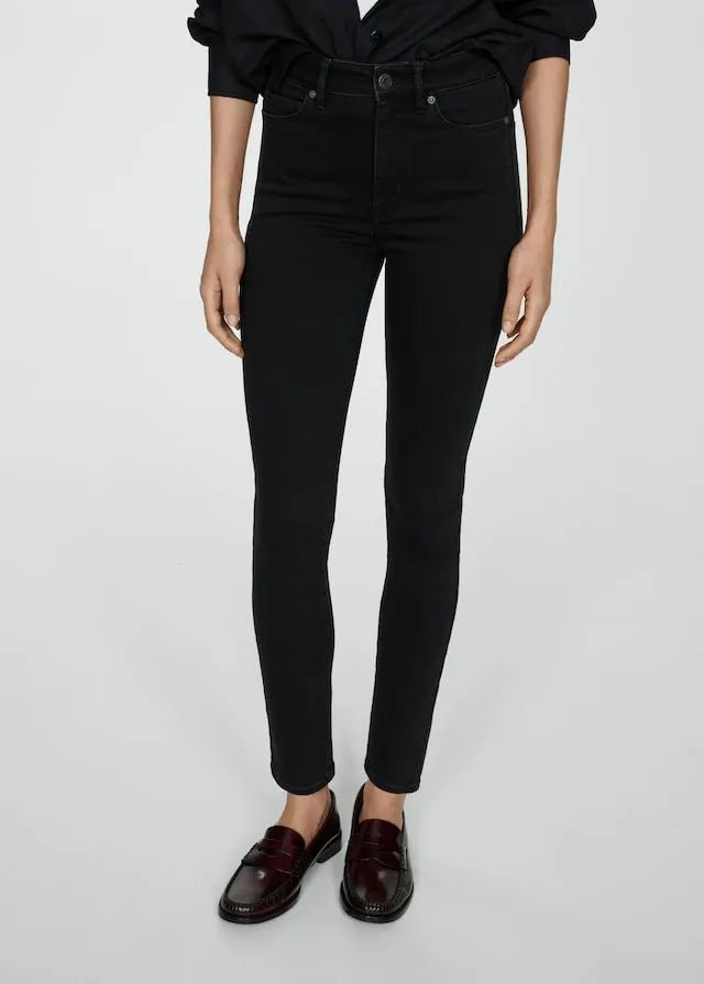 MANGO High - waisted skinny jeans - Smgarment's