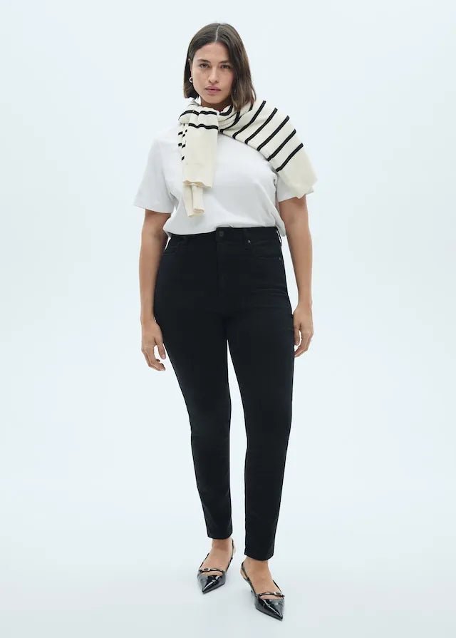 MANGO High - waisted skinny jeans - Smgarment's