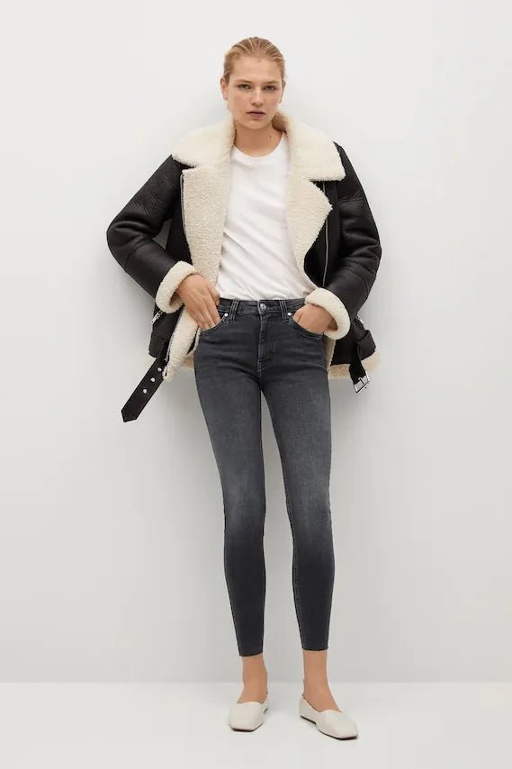 MANGO ISA Cropped Skinny Jeans - Smgarment's