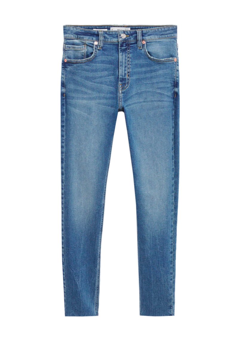 Mango ISA Cropped Skinny Jeans - Smgarment's