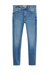 Mango ISA Cropped Skinny Jeans - Smgarment's