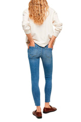 Mango ISA Cropped Skinny Jeans - Smgarment's