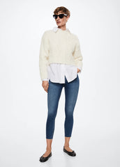 MANGO ISA Skinny Cropped Jeans - Smgarment's
