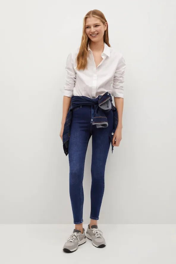 MANGO JEGGING High Waist Stretch Jeans - Smgarment's