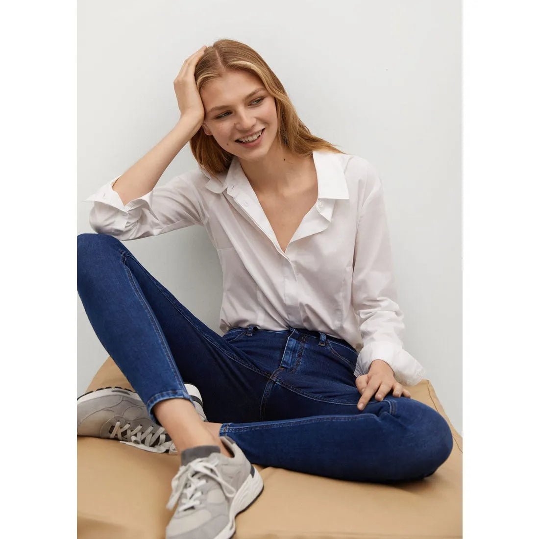 MANGO JEGGING High Waist Stretch Jeans - Smgarment's