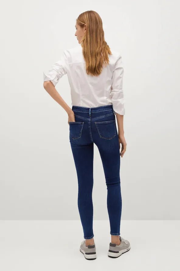 MANGO JEGGING High Waist Stretch Jeans - Smgarment's