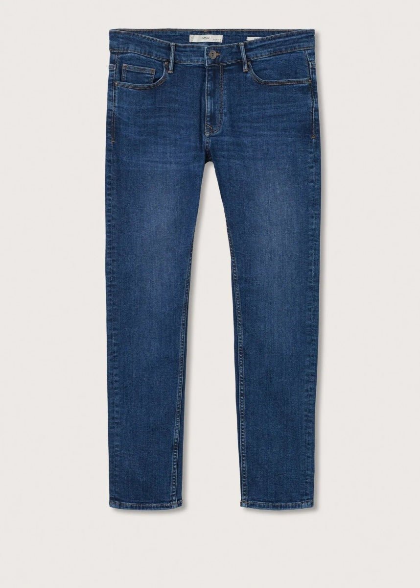 MANGO Jude Dark Wash Skinny Jeans - Smgarment's