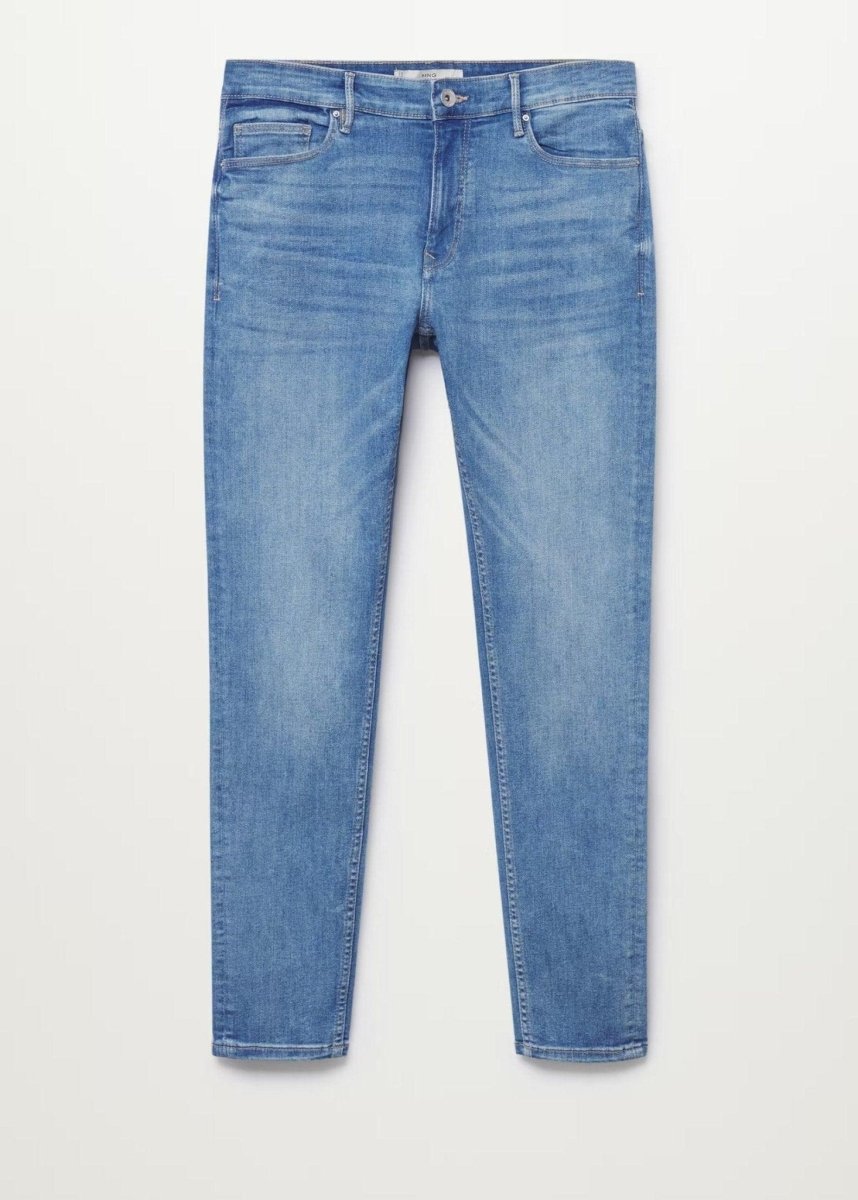 MANGO Jude Medium Wash Skinny Jeans - Smgarment's