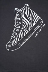 MANGO KIDS Crewneck Sweatshirt with Sneaker Graphic - Smgarment's