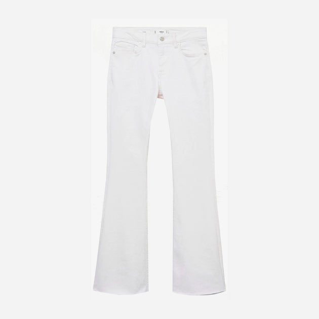 MANGO Medium - Rise Flared Jeans - Smgarment's