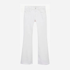 MANGO Medium - Rise Flared Jeans - Smgarment's