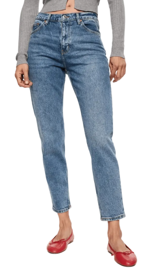 MANGO Mom Comfort High - Rise Jeans - Smgarment's