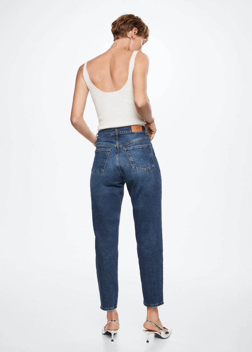 MANGO MOM COMFORT HIGH - RISE JEANS - Smgarment's