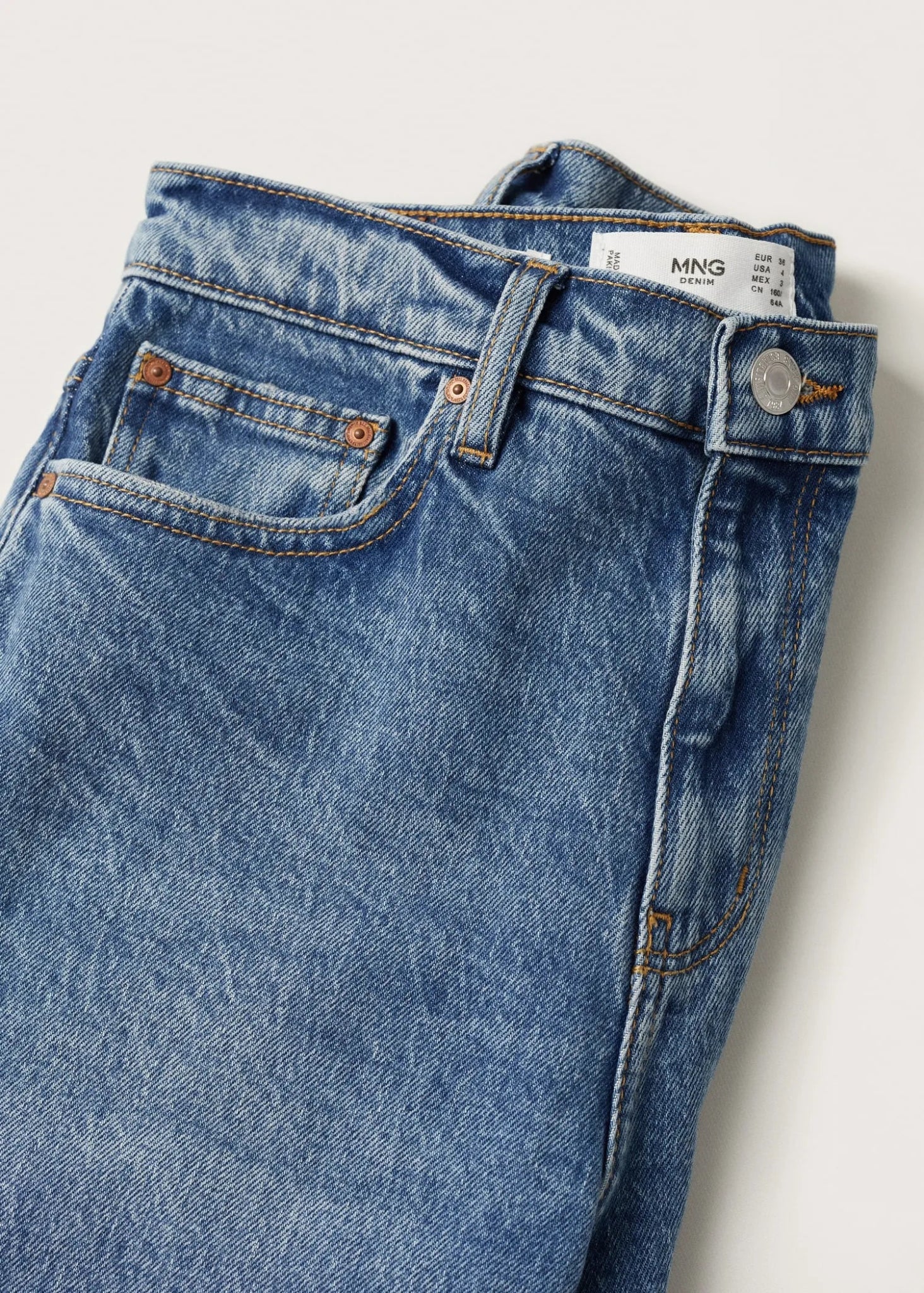 MANGO Mom Comfort High - Rise Jeans - Smgarment's