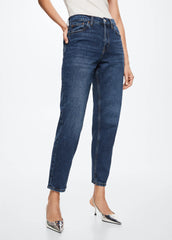 MANGO MOM COMFORT HIGH - RISE JEANS - Smgarment's