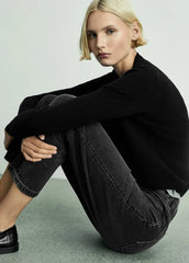 MANGO Mom High Waist Jeans - Smgarment's