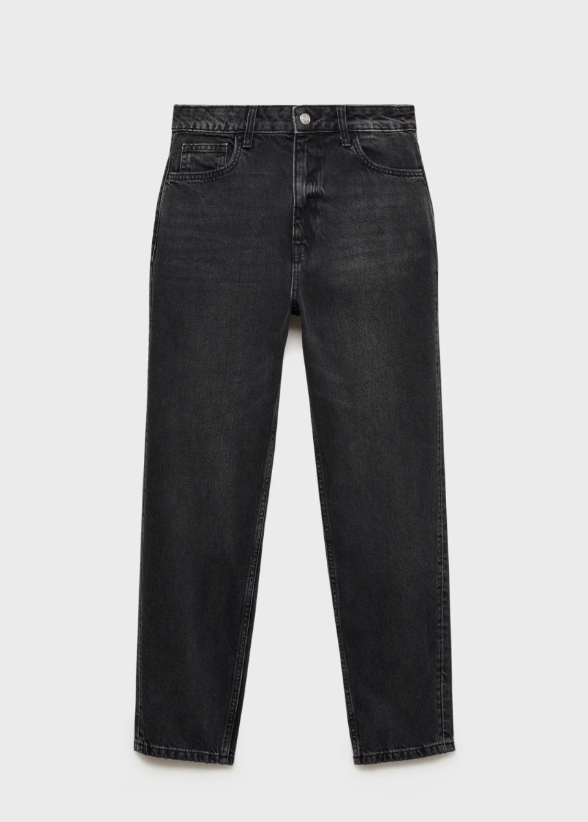 MANGO Mom High Waist Jeans - Smgarment's