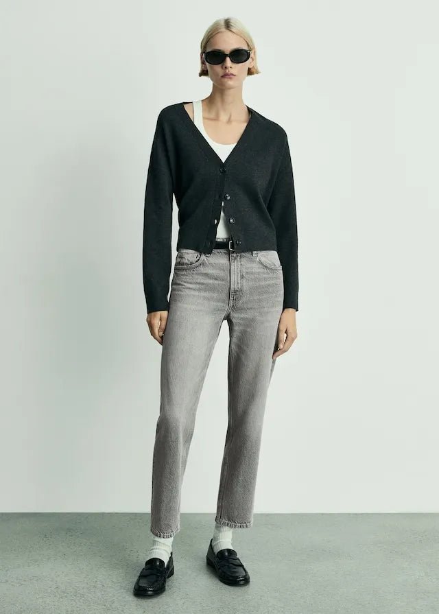 MANGO Mom High - Waisted Mom Jeans - Smgarment's