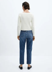 Mango Mom2000 high - rise jeans - Smgarment's