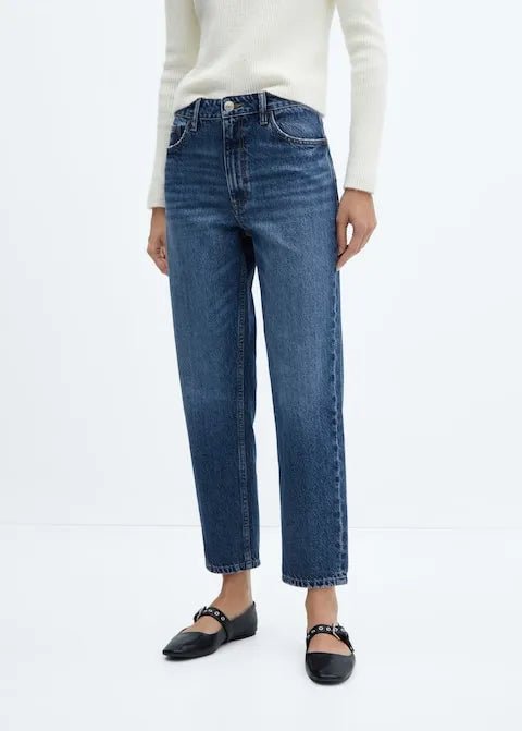 Mango Mom2000 high - rise jeans - Smgarment's
