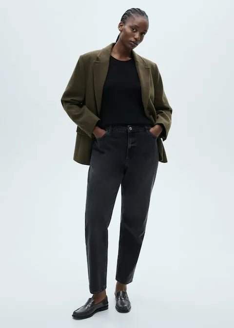 MANGO Mom2000 High - Rise Jeans - Smgarment's