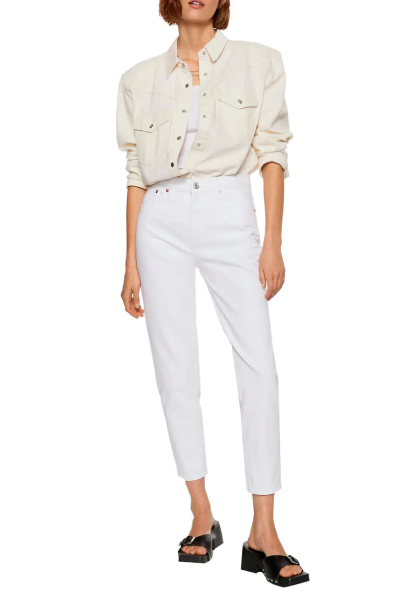 MANGO MOM80 High Waist Jeans - Smgarment's