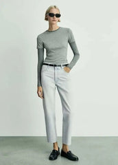 Mango Newmom comfort high - rise jeans - Smgarment's