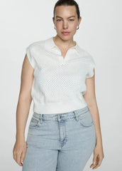 Mango Newmom comfort high - rise jeans - Smgarment's