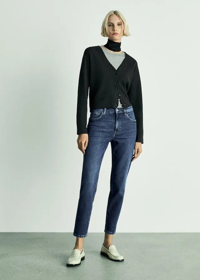 MANGO Newmom High Waist Comfort Jeans - Smgarment's