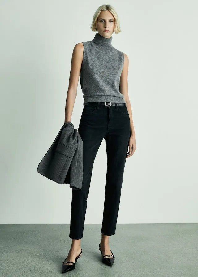 MANGO Newmom High Waist Comfort Jeans - Smgarment's