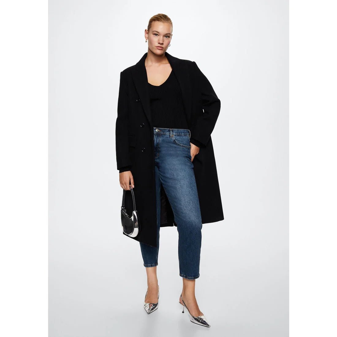 MANGO NEWMOM HIGH WAIST JEANS - Smgarment's