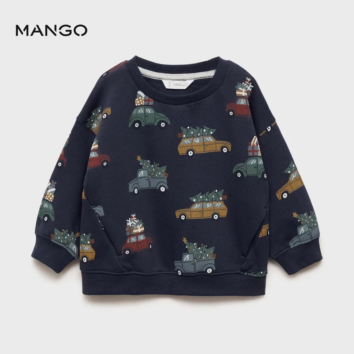 MANGO PRINTED SWEATSHIRT - Smgarment's
