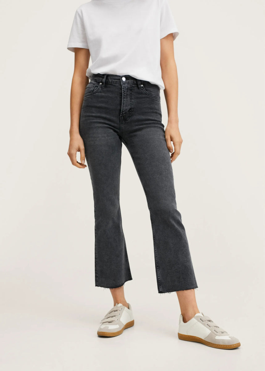 MANGO SIENNA High - Waist Bootcut Jeans - Smgarment's