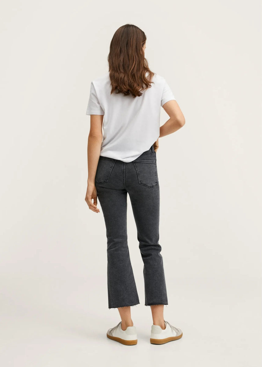 MANGO SIENNA High - Waist Bootcut Jeans - Smgarment's