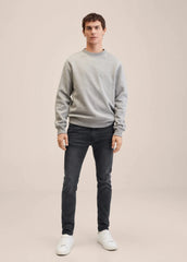 MANGO Skinny Faded Black Jude Jeans - SMgarment's