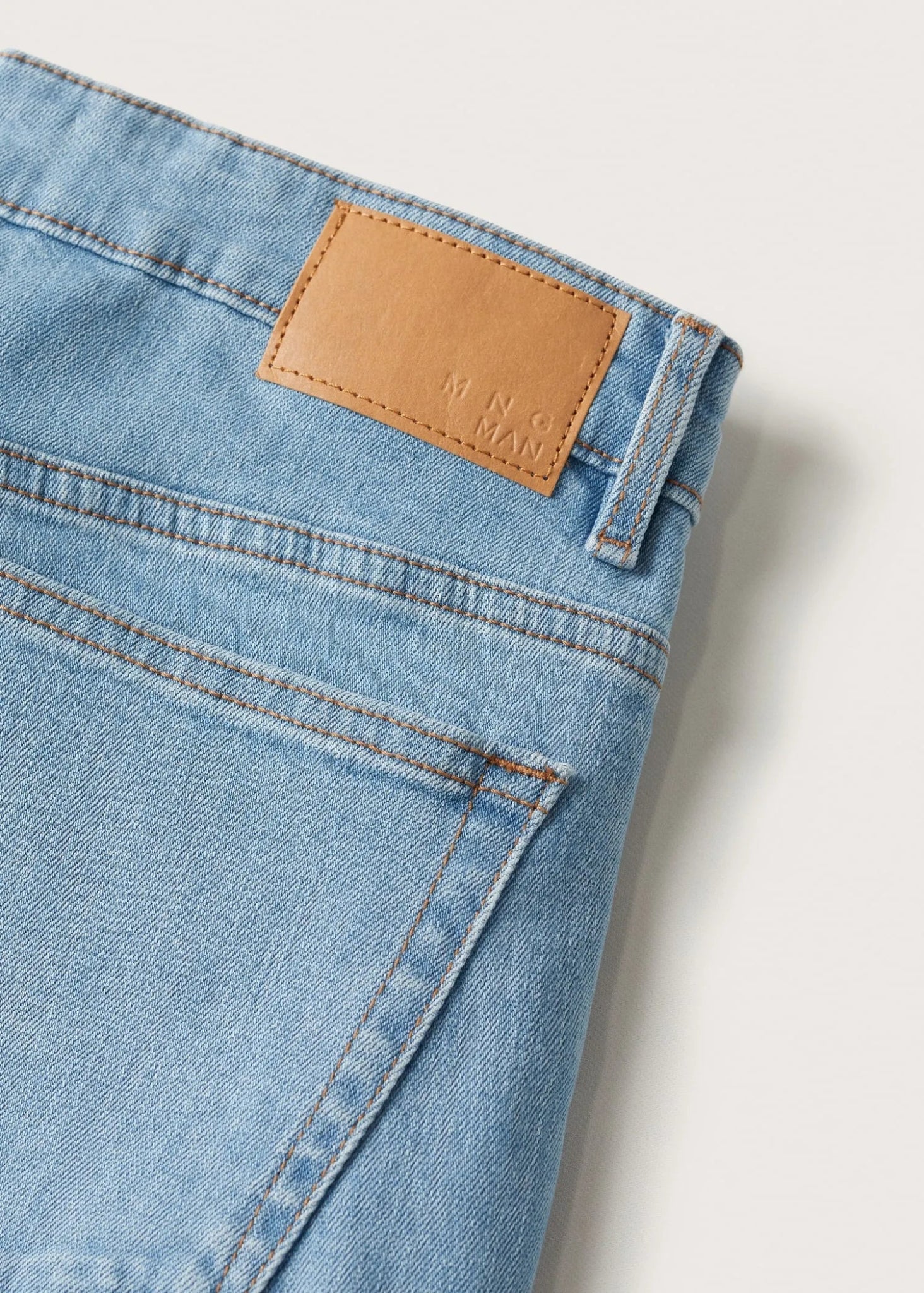 MANGO Skinny Light Wash Jude Jeans - SMgarment's