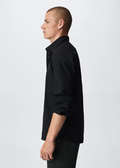 MANGO Slim Fit Stretch Cotton Shirt - SMgarment's