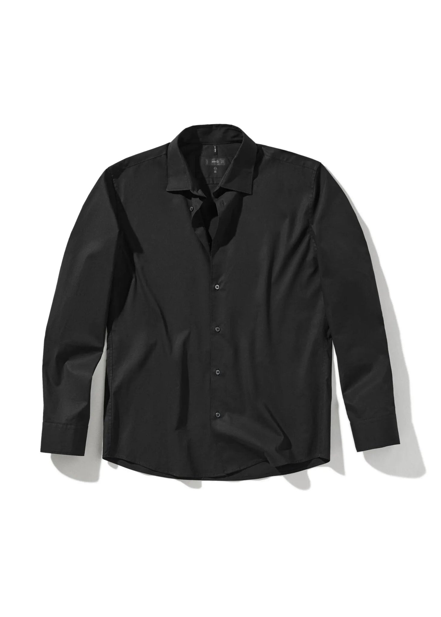 MANGO Slim Fit Stretch Cotton Shirt - SMgarment's