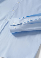 MANGO Slim Fit Stretch Cotton Shirt SKY BLUE - SMgarment's