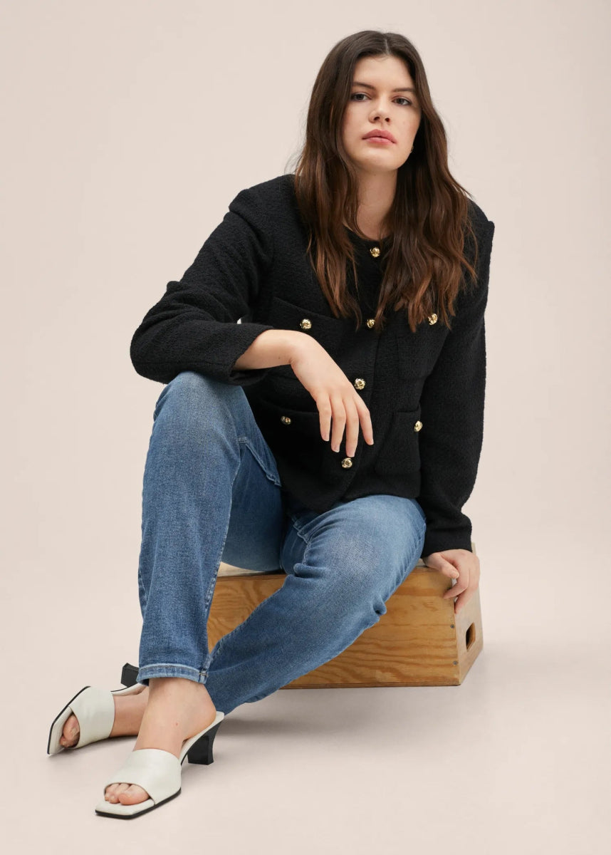 MANGO Soho high - waist skinny jeans - Smgarment's