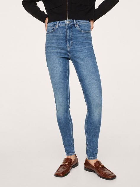 Mango Soho Skinny High Waist Jeans - Smgarment's