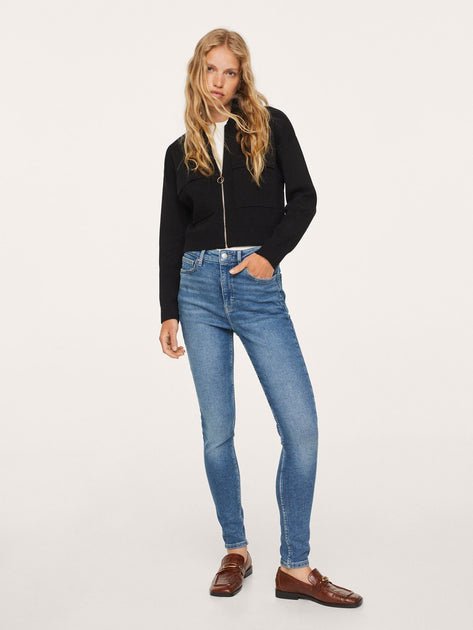 Mango Soho Skinny High Waist Jeans - Smgarment's