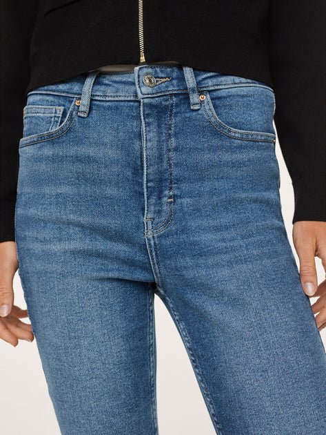 Mango Soho Skinny High Waist Jeans - Smgarment's
