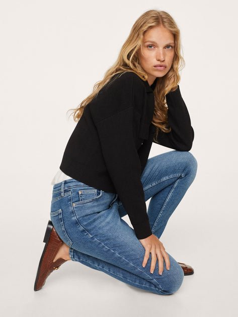 Mango Soho Skinny High Waist Jeans - Smgarment's