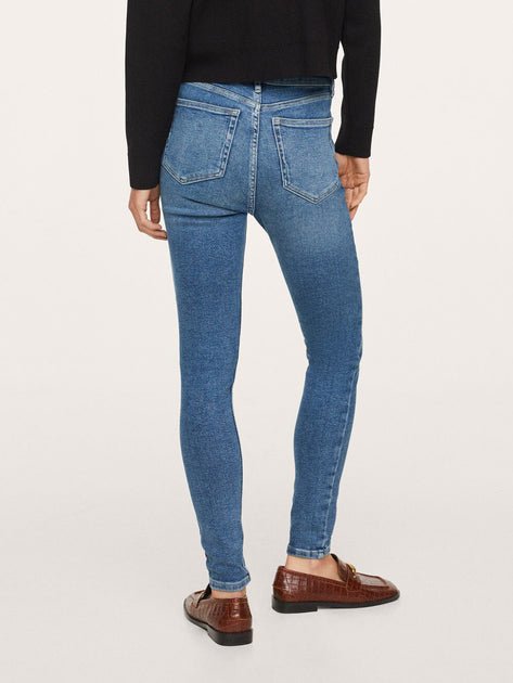 Mango Soho Skinny High Waist Jeans - Smgarment's