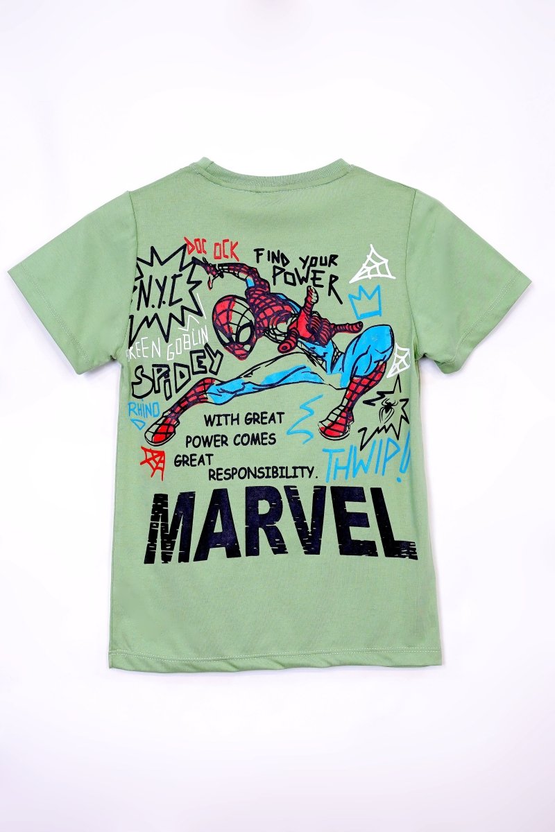 MARVEL SPIDER MAN BOYS TEES - Smgarment's